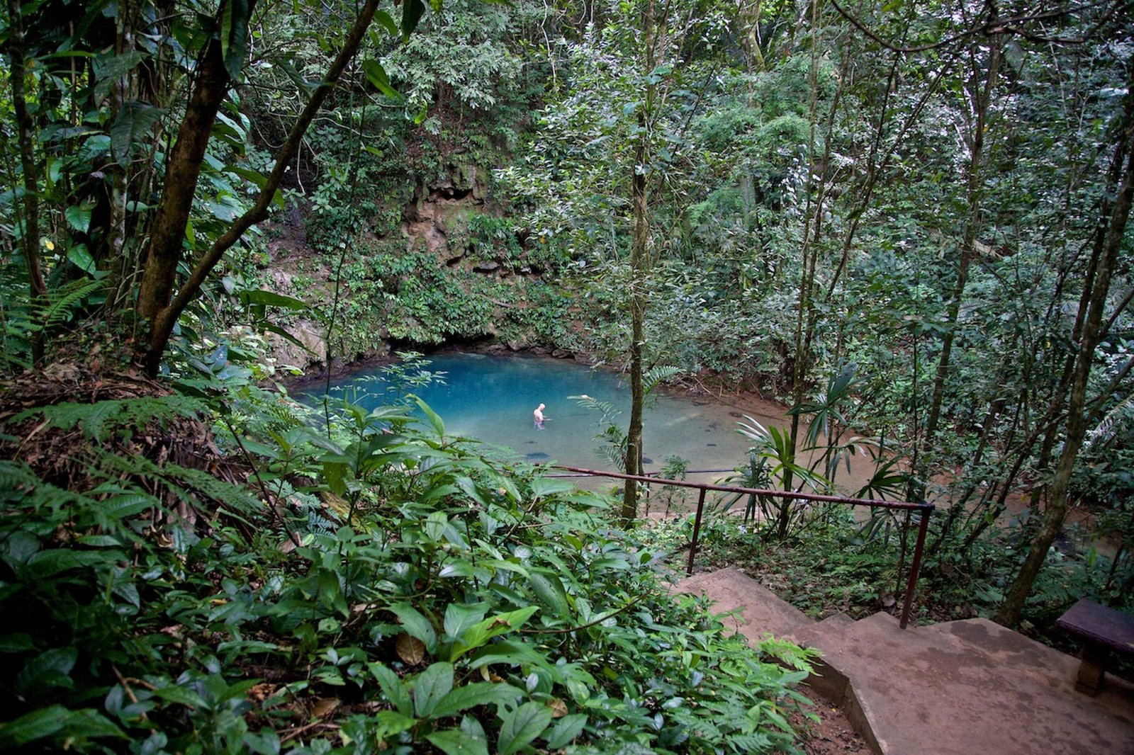 Inland Blue Hole